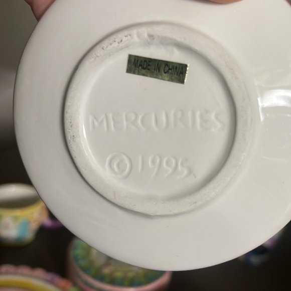 Vintage 1995 Mercuries Circus 14 Piece Hand Painted Children's Tea Set - Picture 11 of 14